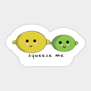 Squeeze me Sticker